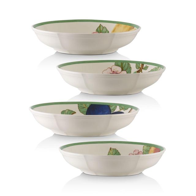 Villeroy & Boch French Garden Modern Fruit Pasta Bowls, Set of 4