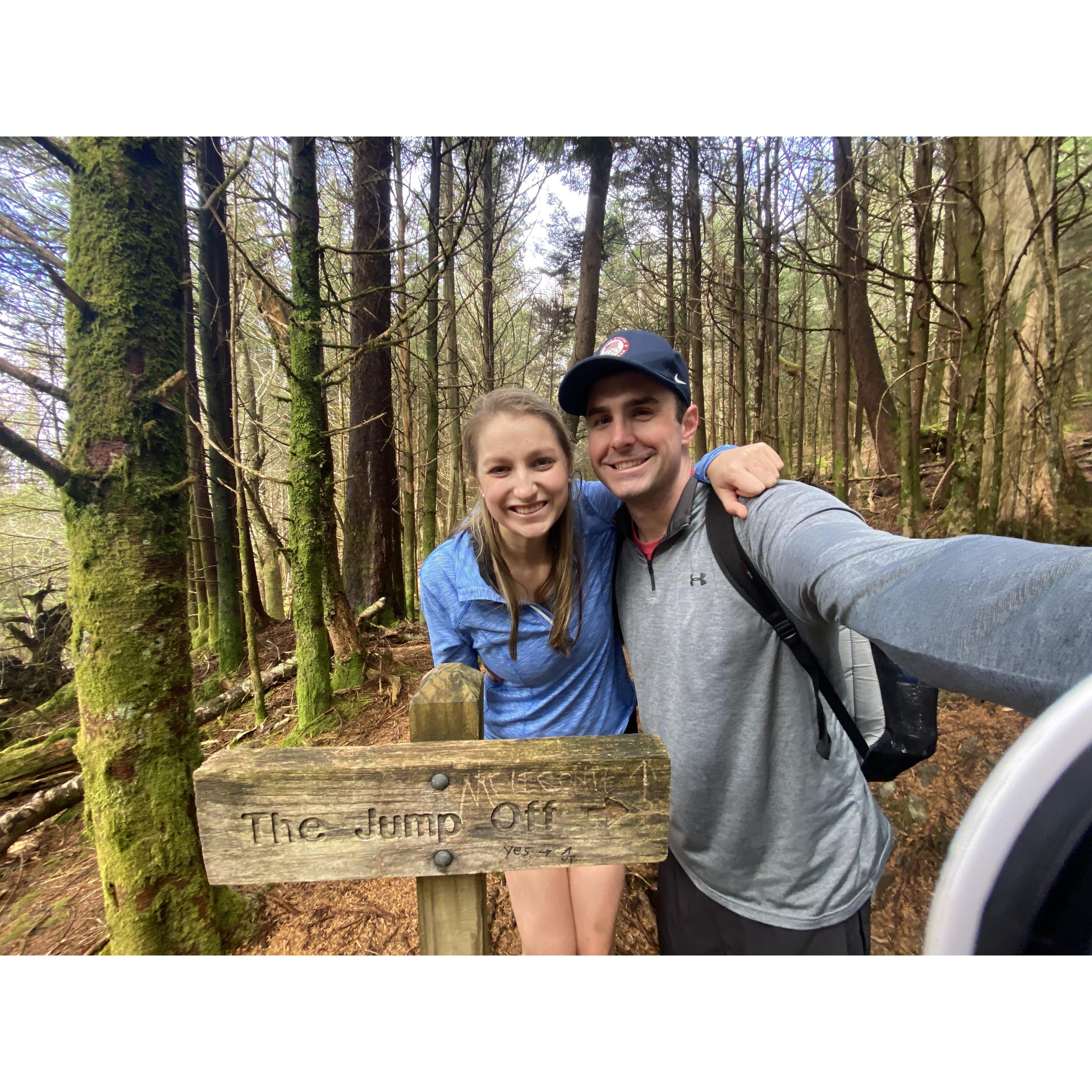 Hiking in the Smokey Mountains!