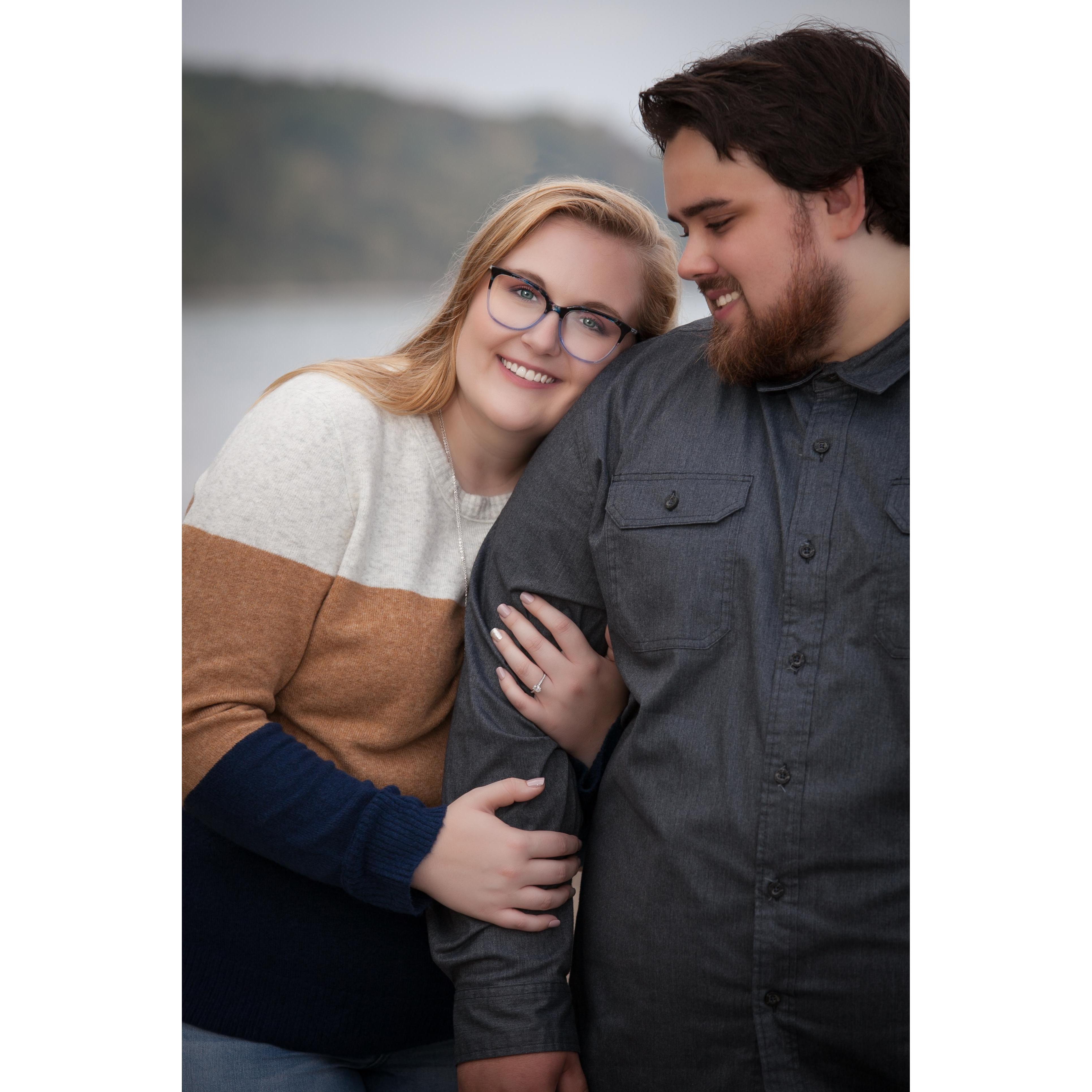 One of our favorite engagement photos!