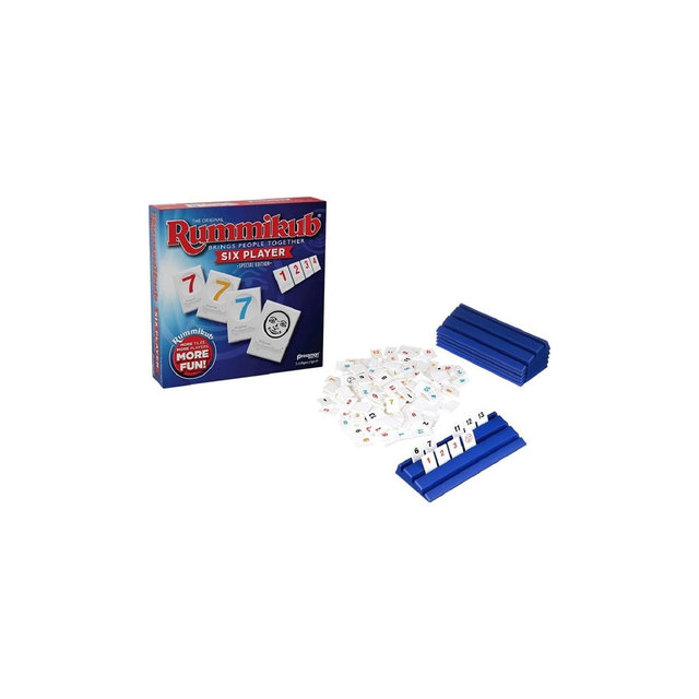 Rummikub Six Player Edition - The Classic Rummy Tile Game - More Tiles and More Players for More Fun!