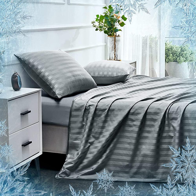 Elegear Revolutionary Cooling Blanket King, Absorbs Heat to Keep Body Cool for Night Sweats, Double Sided Arc-Chill Cooling Fiber Q-Max>0.5, Lightweight Summer Cold Blankets for Sleeping 90“ x 108”