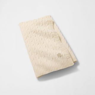 Jamie Cable-Knit Throw Blanket
