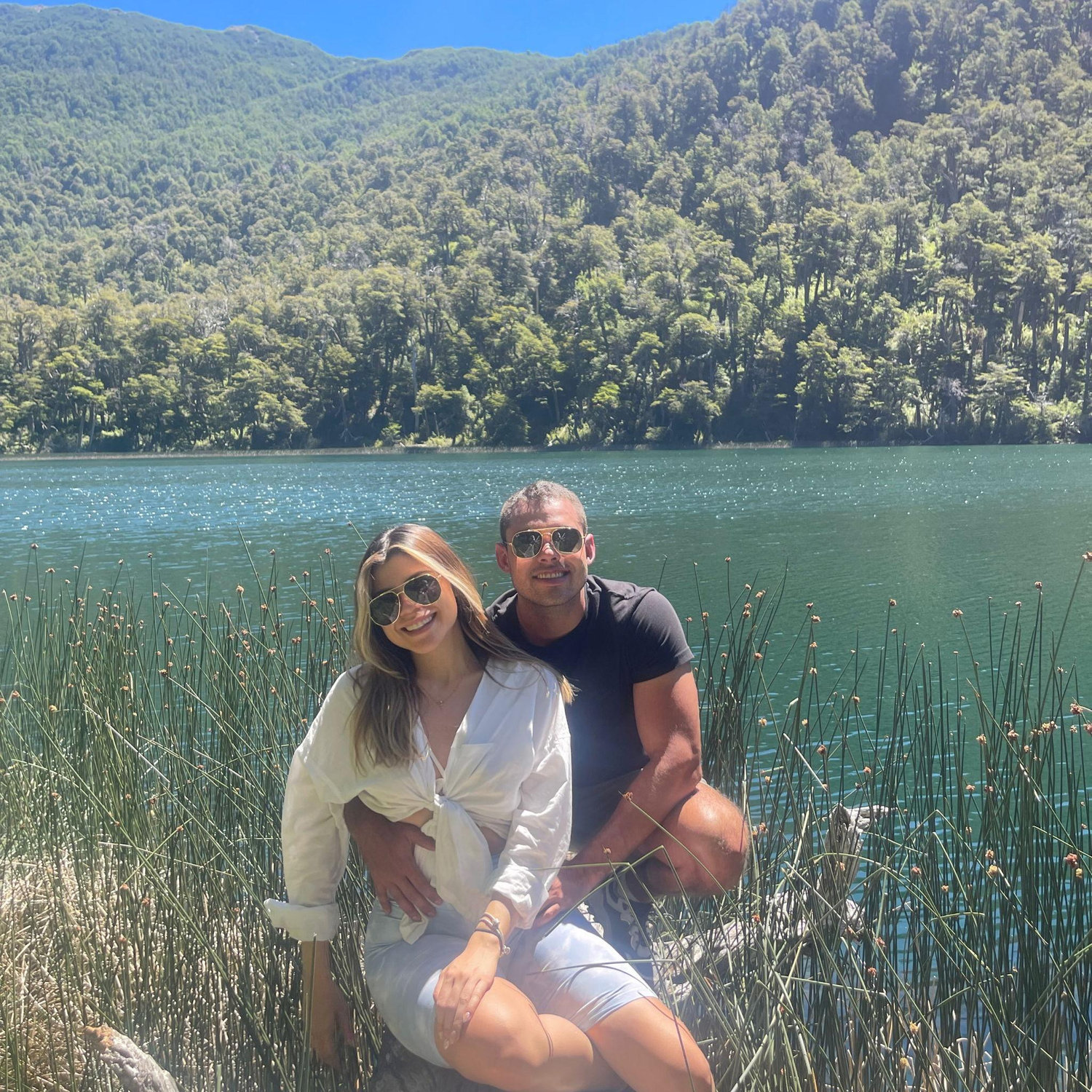 Lago escondido en Bariloche