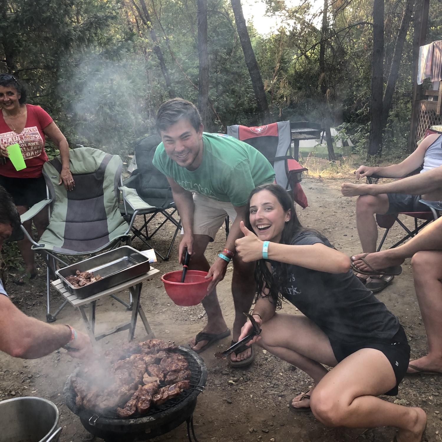 Fire gremlins at Lake Francis.