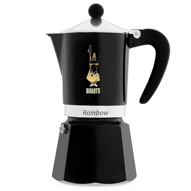 Bialetti Caffe Mercanti Black Oro 6 Cups