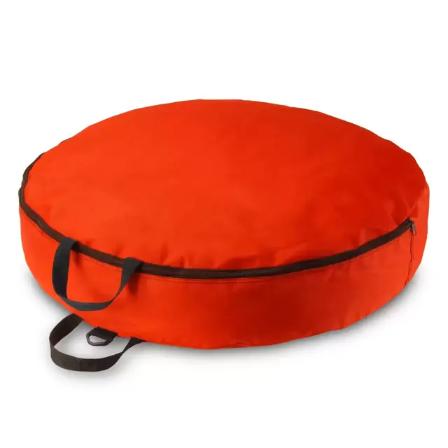 National Tree Company® Wreath Storage Bag in Red