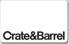 Crate And Barrel Gift Card