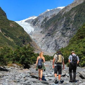 Guided glacier hike in Franz Josef