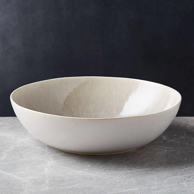 Caspian Grey Reactive Glaze Serving Bowl