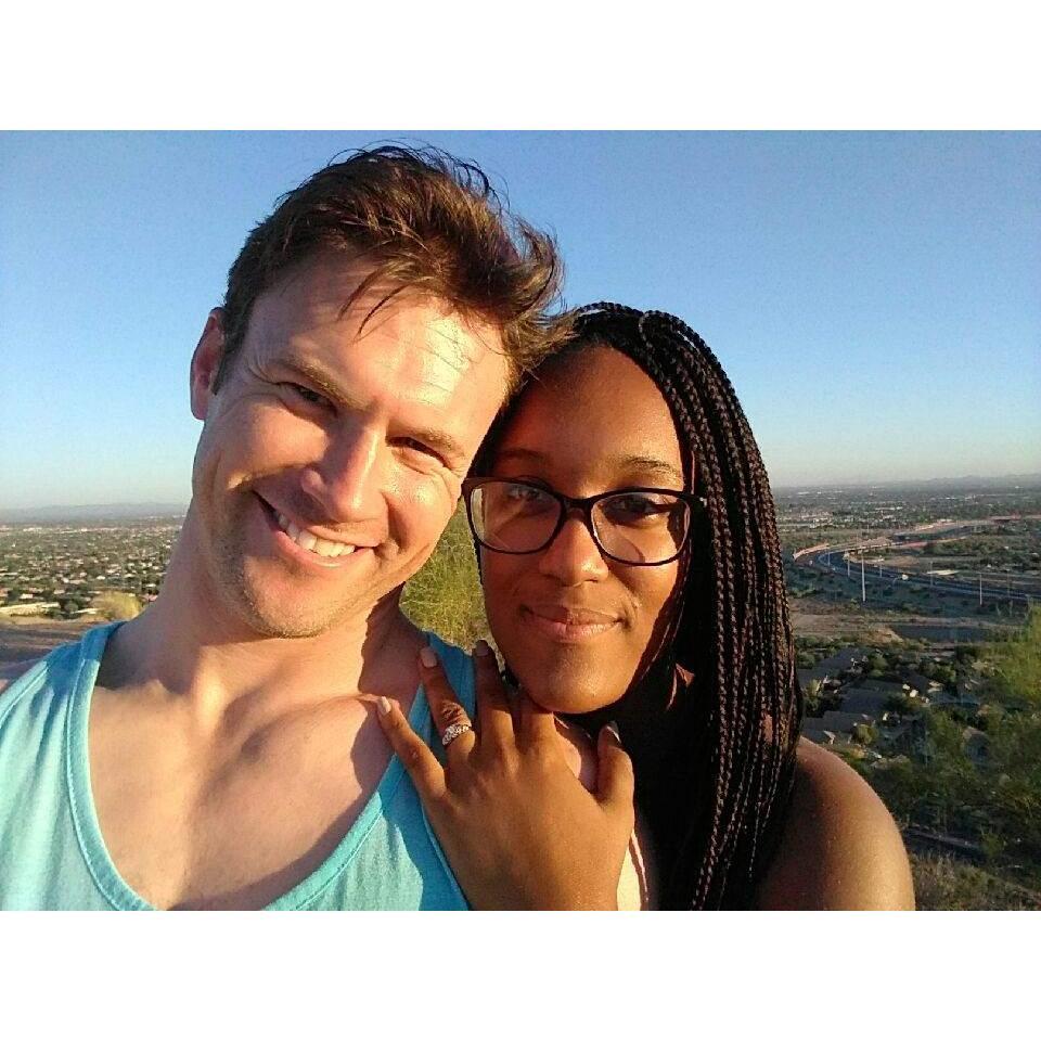 Our first hike.
