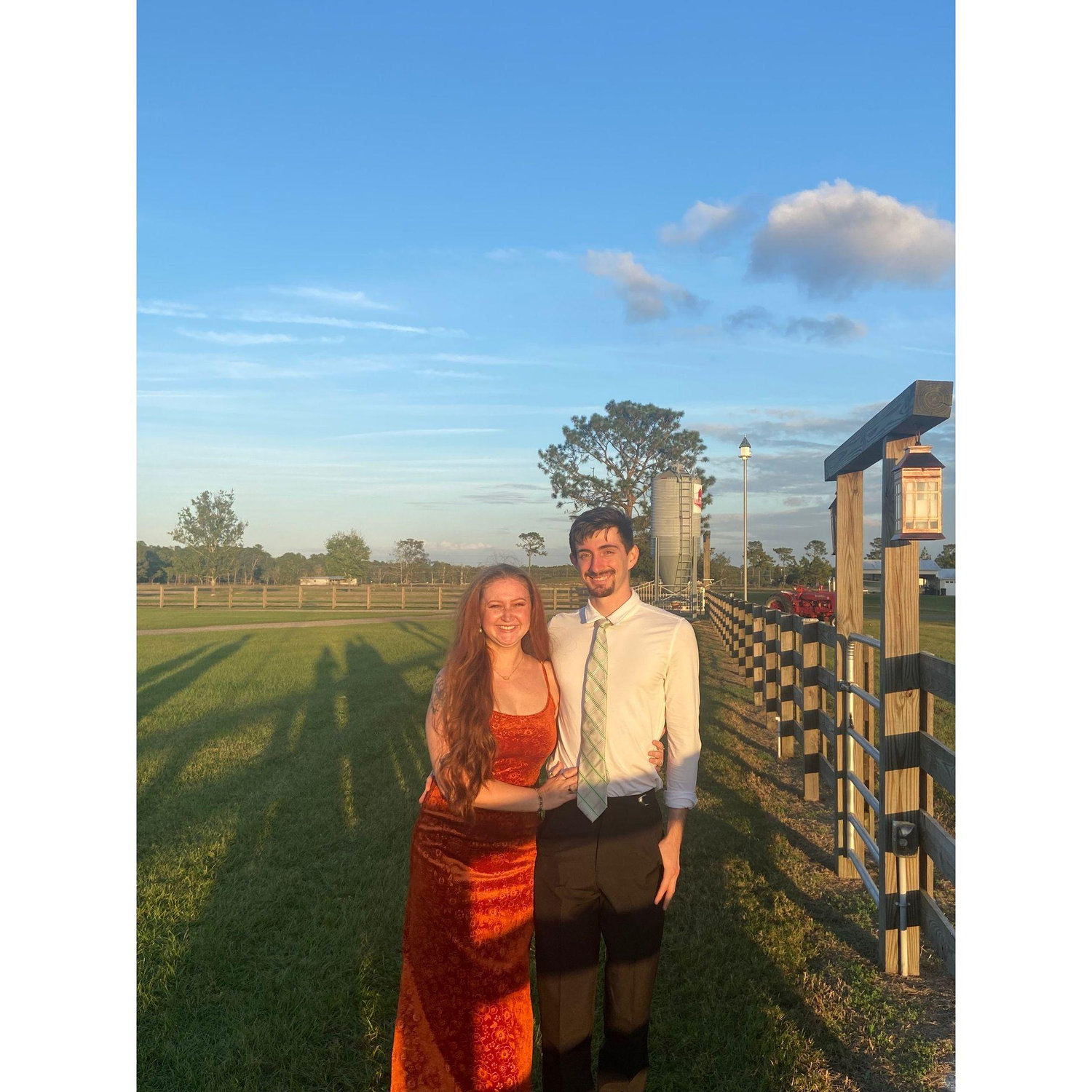 A wedding we attended at the same venue we will be getting married at!