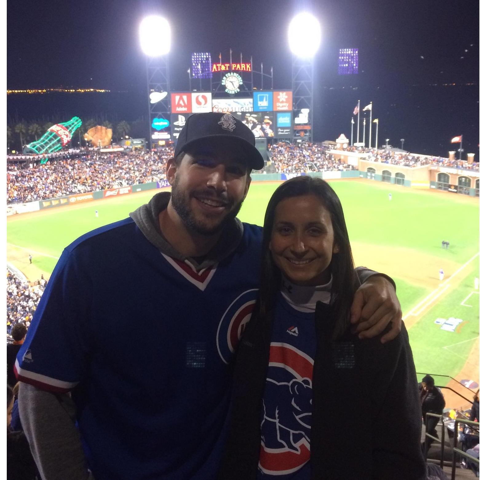 Cubs win! Witnessing the path to the 2016 World Series Championship at the Giant's Stadium in the NLDS