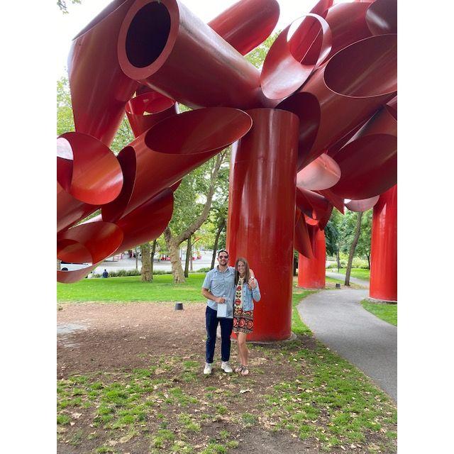 First time I took Morgan to visit my hometown!