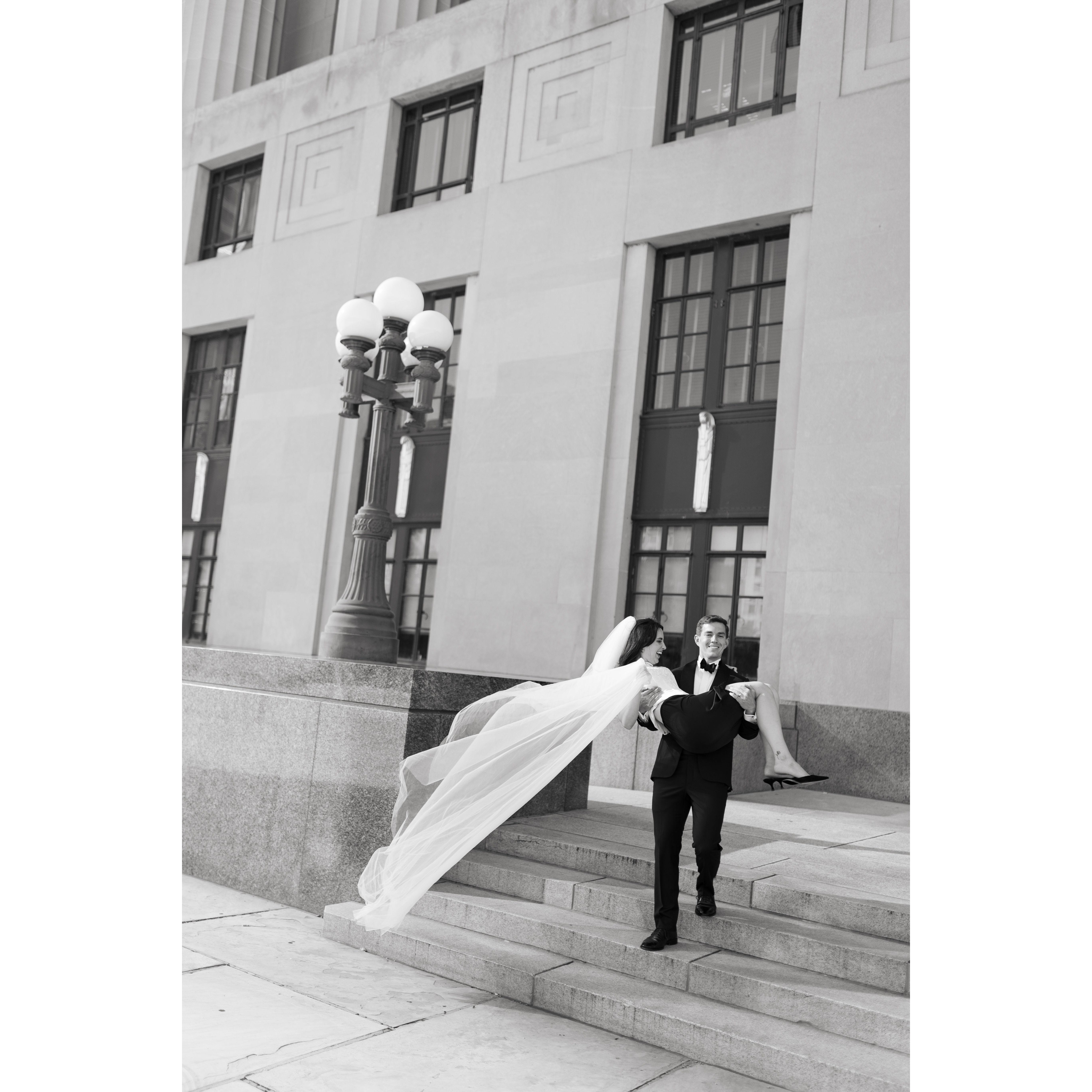 In August, the day before Amanda's birthday, we decided to elope just the two of us! See you in November for Round 2 ;)