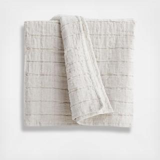 Grace Organic Linen Throw Blanket