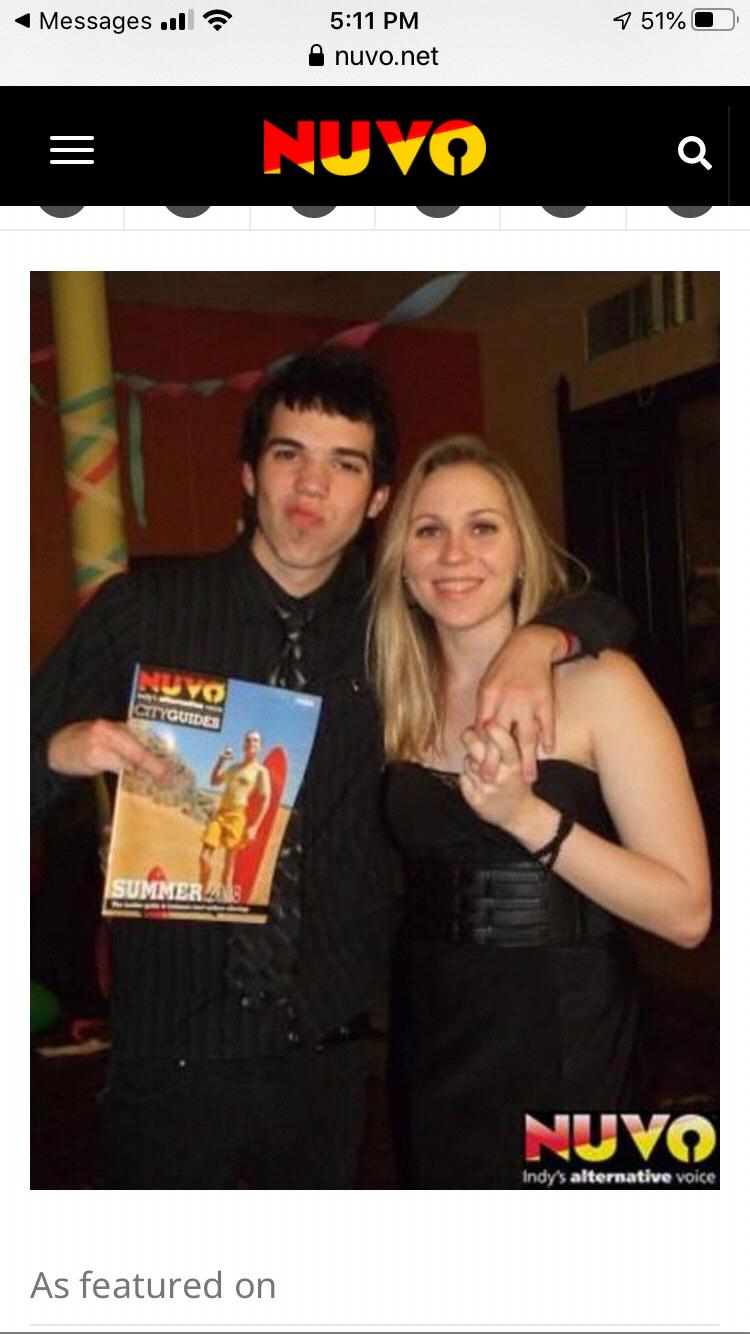 Punk Rock Prom 2008 (our first date)!