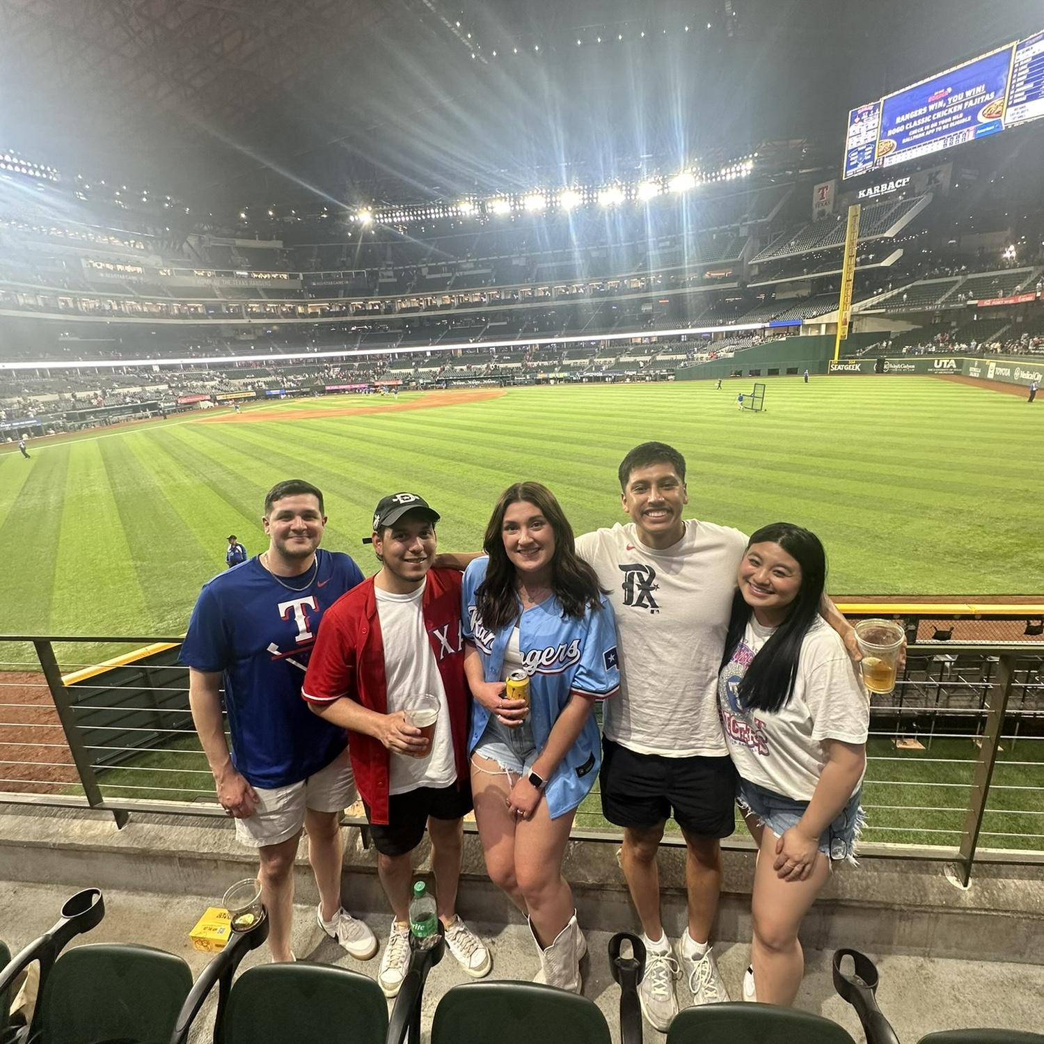 Fun with Friends- All of which are in our wedding party!