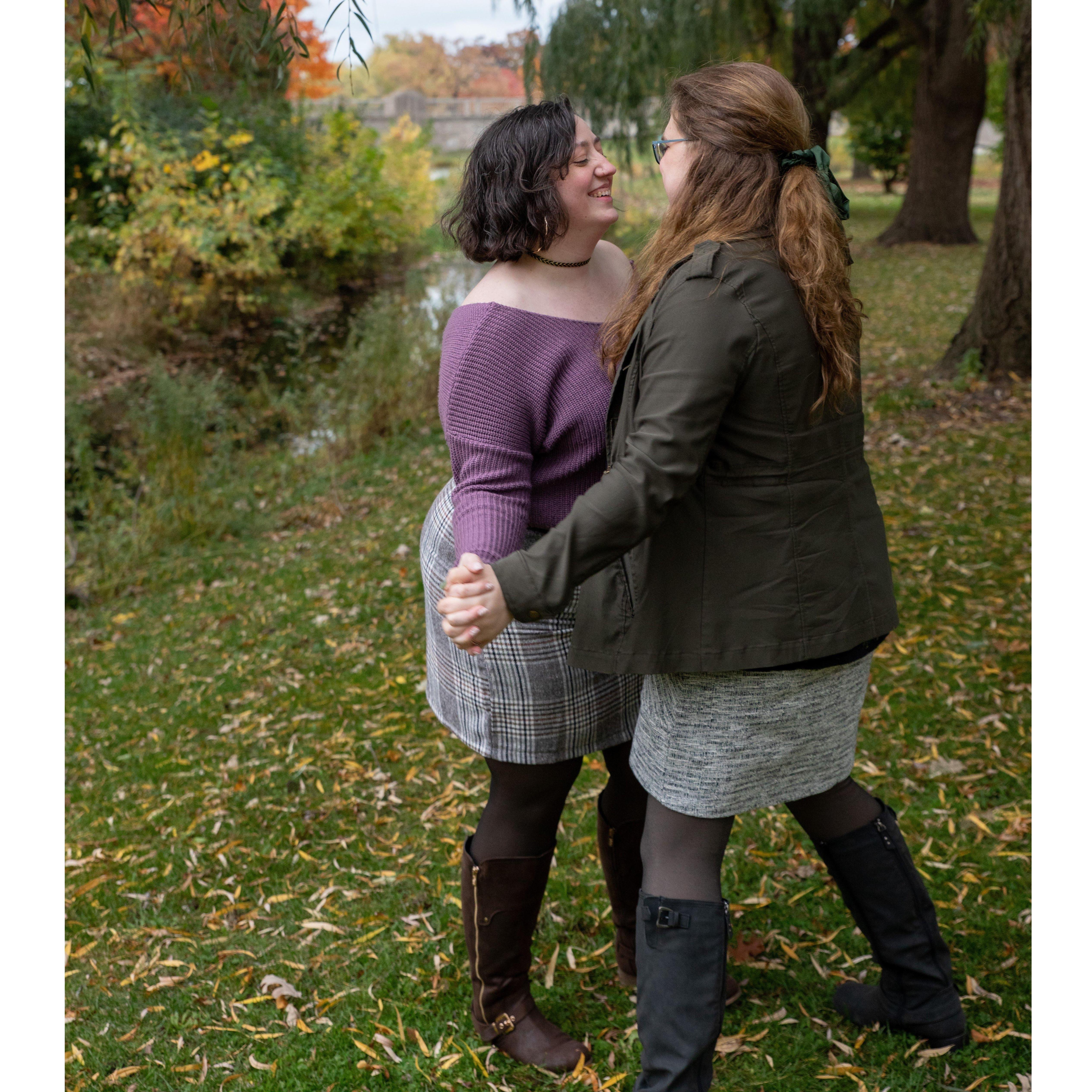 Engagement photos October 2023