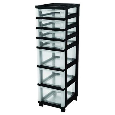 IRIS 7 Drawer Rolling Storage Cart