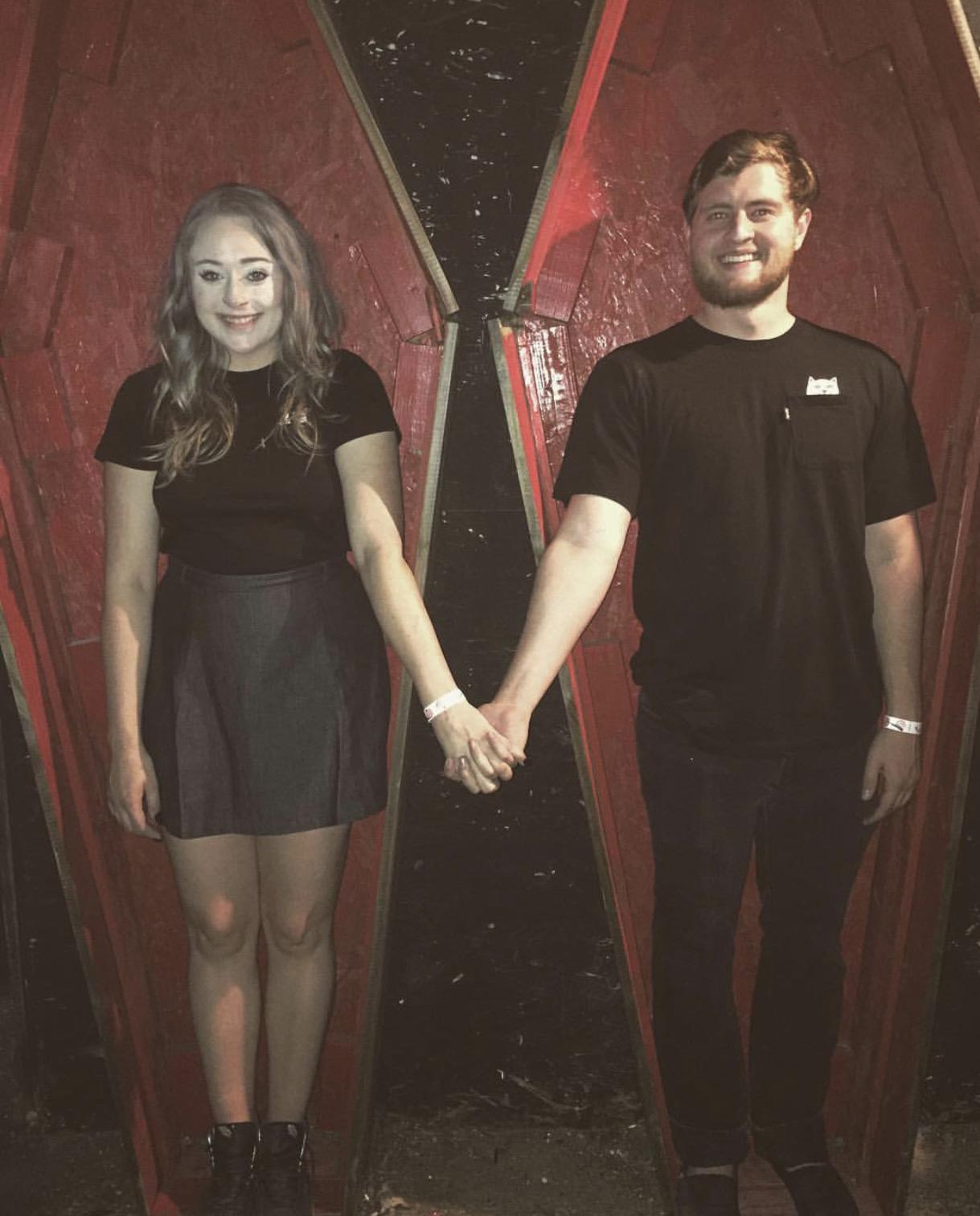 Haunted House visit Logan’s senior year of Texas Tech