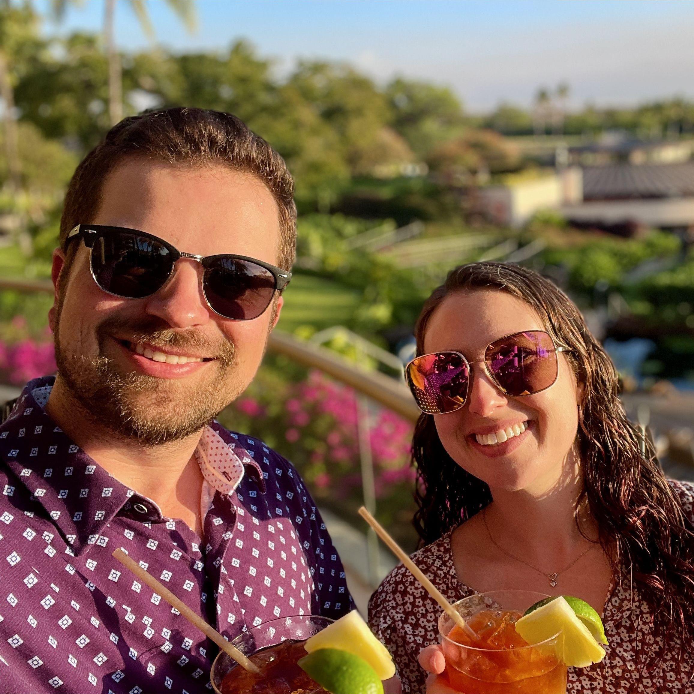 Vacation in Hawaii - That one will be hard to beat, but you can help by contributing to the honeymoon fund.