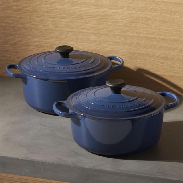 Le Creuset ® Signature Round Ink French Ovens with Lid