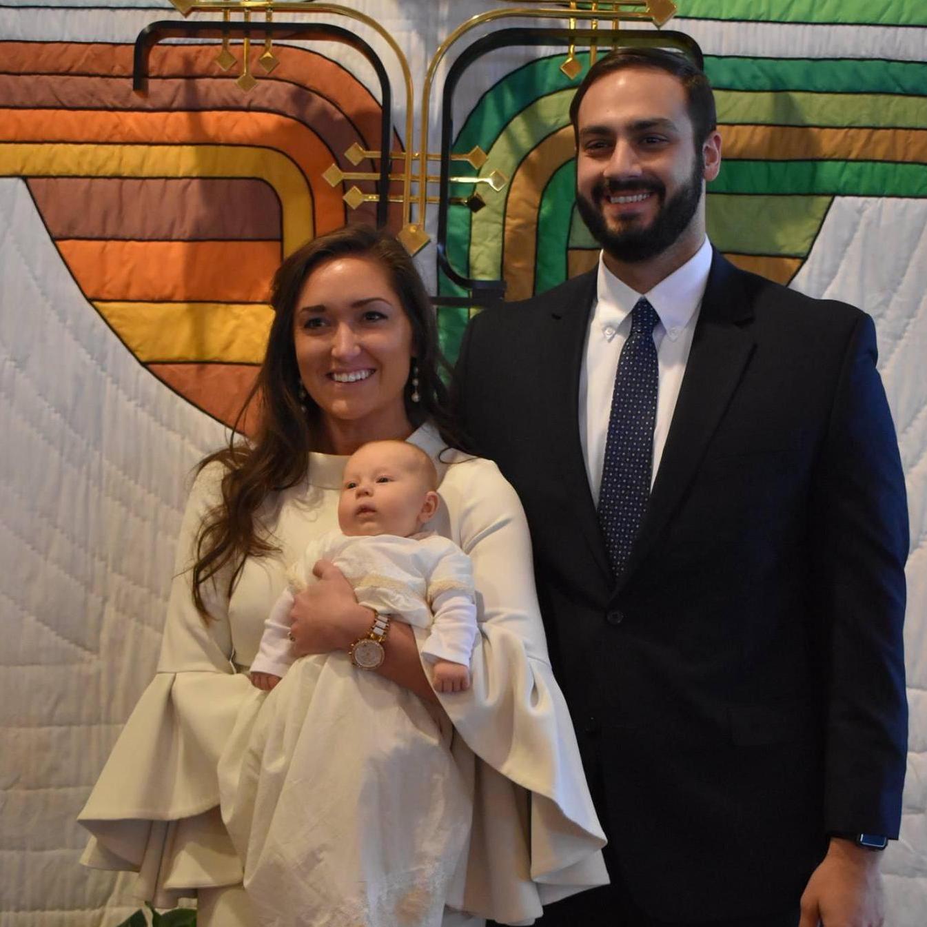 The baptism of our Goddaughter, and flower girl, Alice Margaret Greenfield <3
