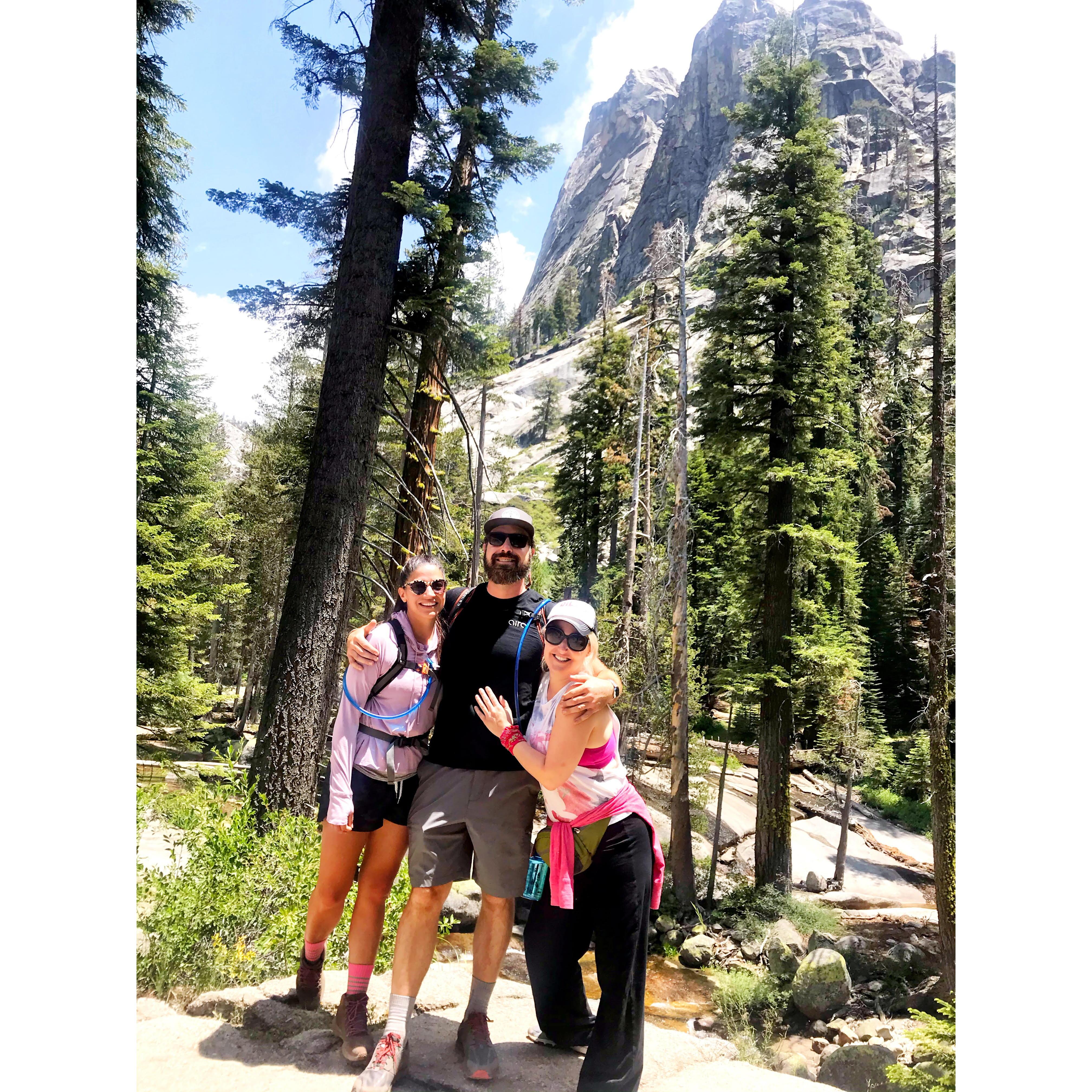 Sequoia with some of the wildlife.