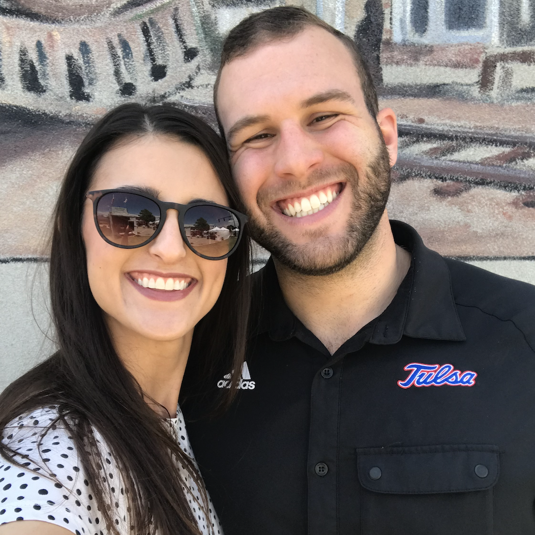 Exploring downtown Edmond, May 2019.