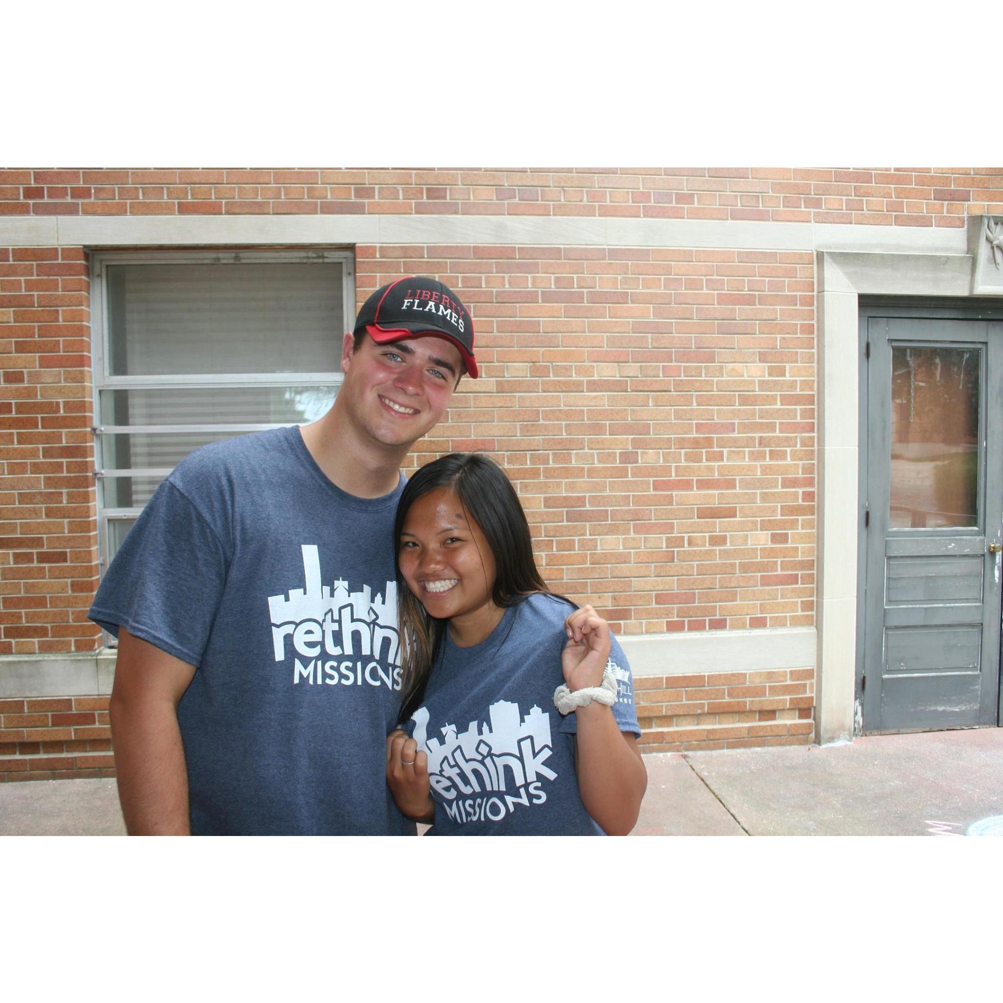 Our intern summer! Taken in Milwaukee, but this time as leaders instead of students!