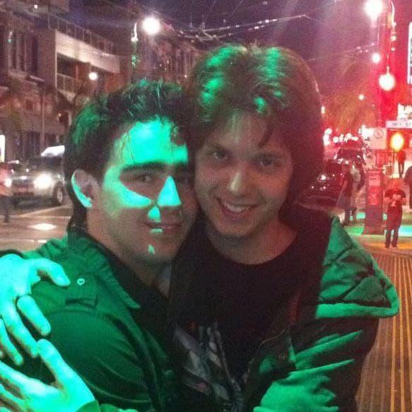 This is one of our first photos together! Sarah took this of us in the Castro when we visited her for San Francisco Pride. June 27, 2015.