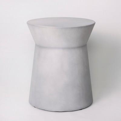 Faux Concrete Indoor/Outdoor Accent Table - Gray - Project 62™