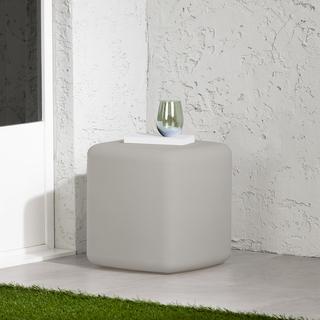 Dalya Rounded Outdoor Side Table