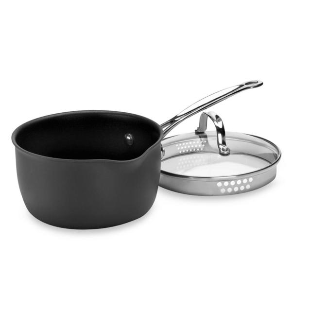 Cuisinart® Chef's Classic™ Nonstick Hard Anodized 3-Quart Pour Saucepan with Lid