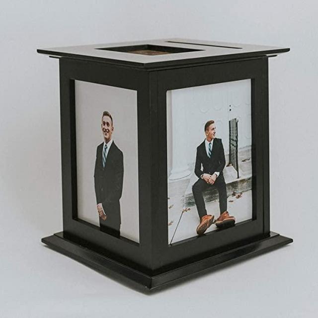 Wedding Card Box - Rotating The Perfect Card Box In Black