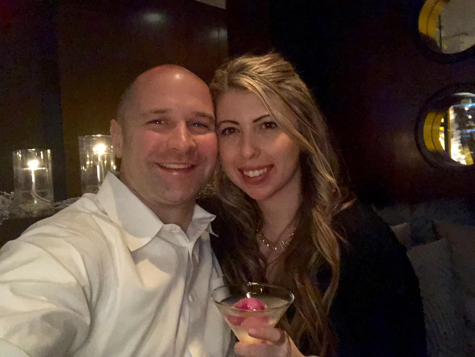 Our very first date at Ocean Prime!