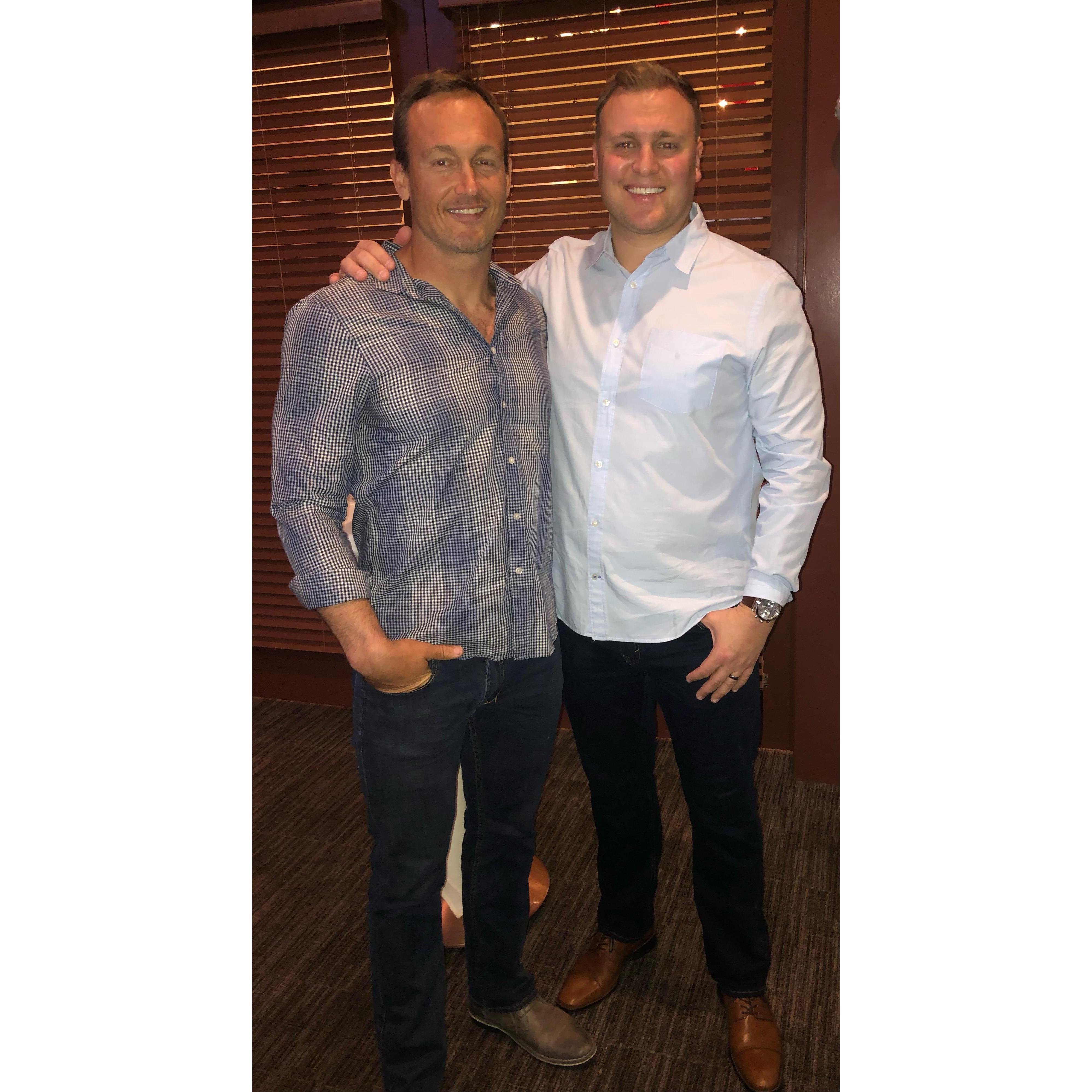 Patrick Ganzak, Bret's little Bro. Patrick and Brooke proud parents of Alex, with a baby girl on the way. Congratulations!