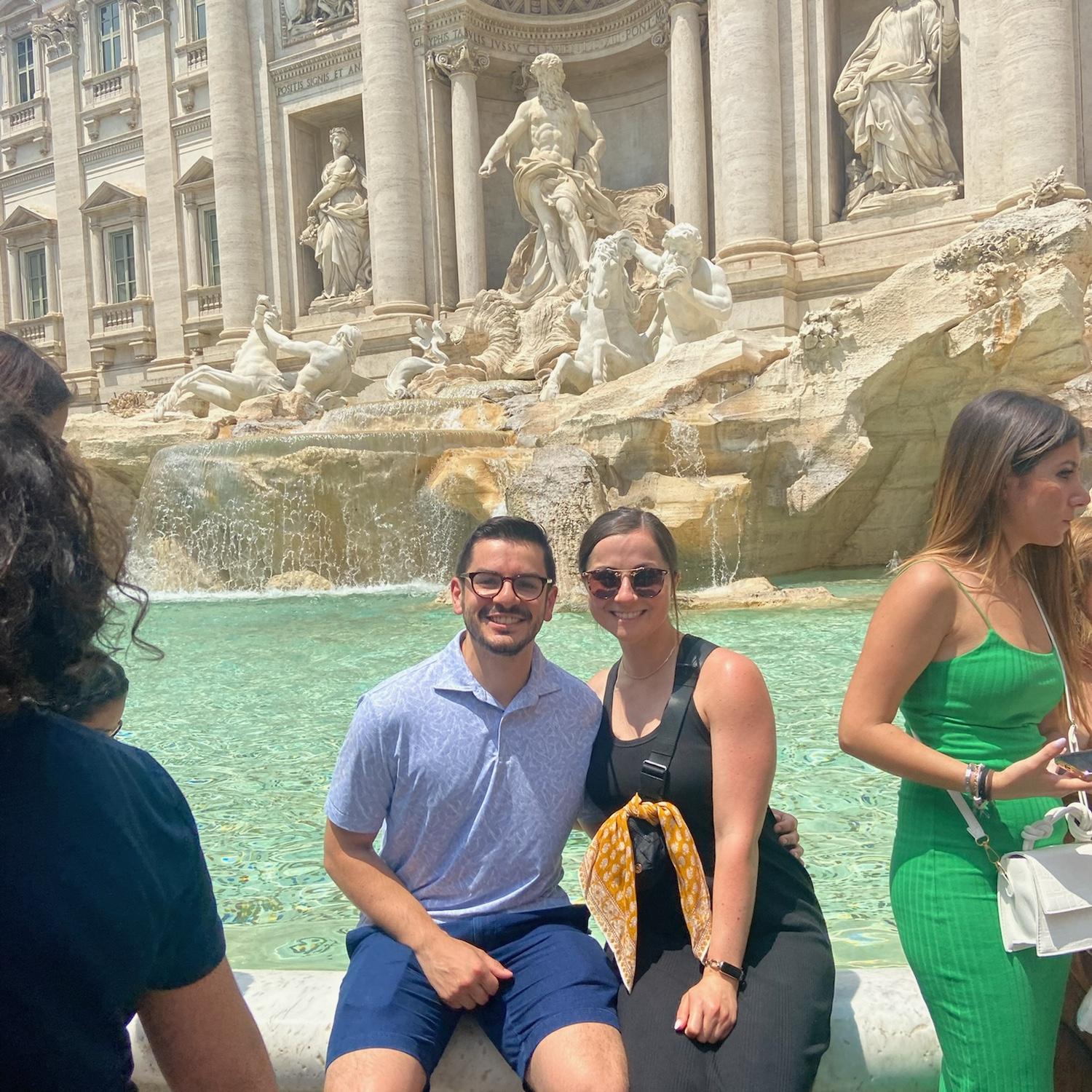 Trevi Fountain, Rome, Italy