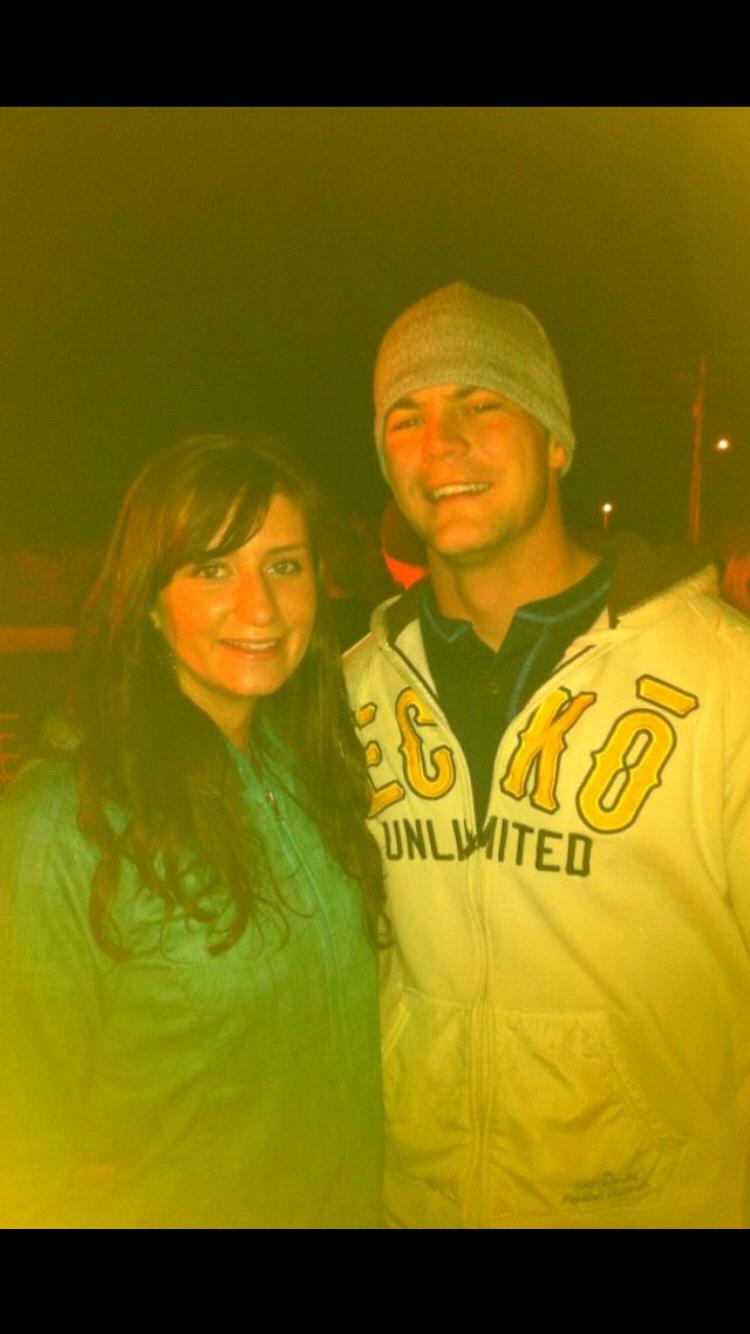 2013 at a bonfire in Alaska before Abbey moved to Seattle and Lance moved to Georgia