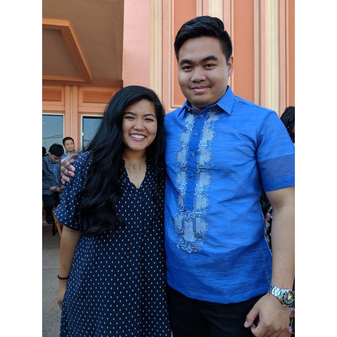 This was during the 50th in the West in 2018. Terrence was very much in the kuya zone here lol.