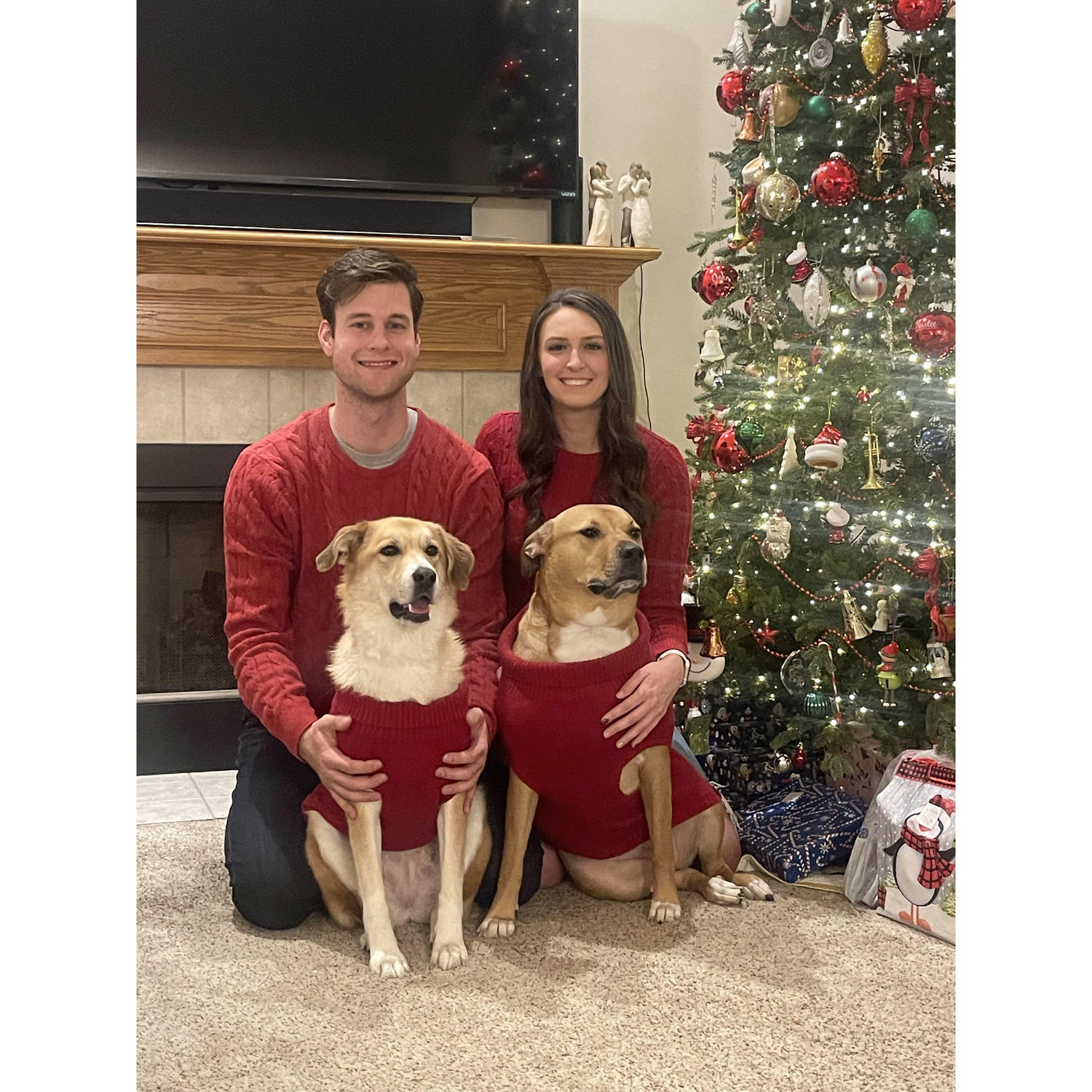 (this one is a throwback to our first Christmas together)