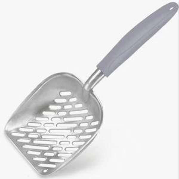 SUNGROW Durable Metal Cat Litter Scoop for Litter Box Cleaning, Gray - Chewy.com