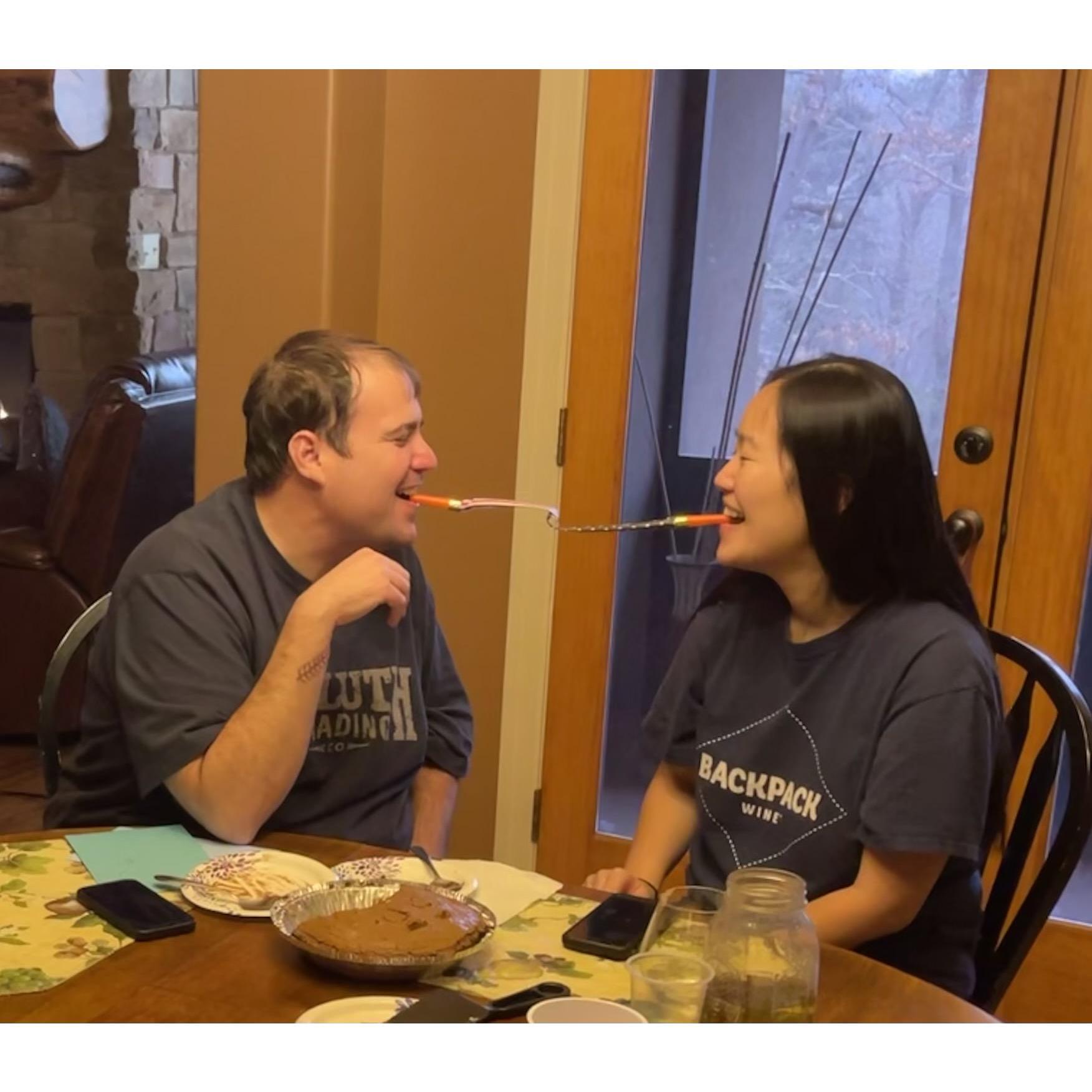 The cake said old fart....