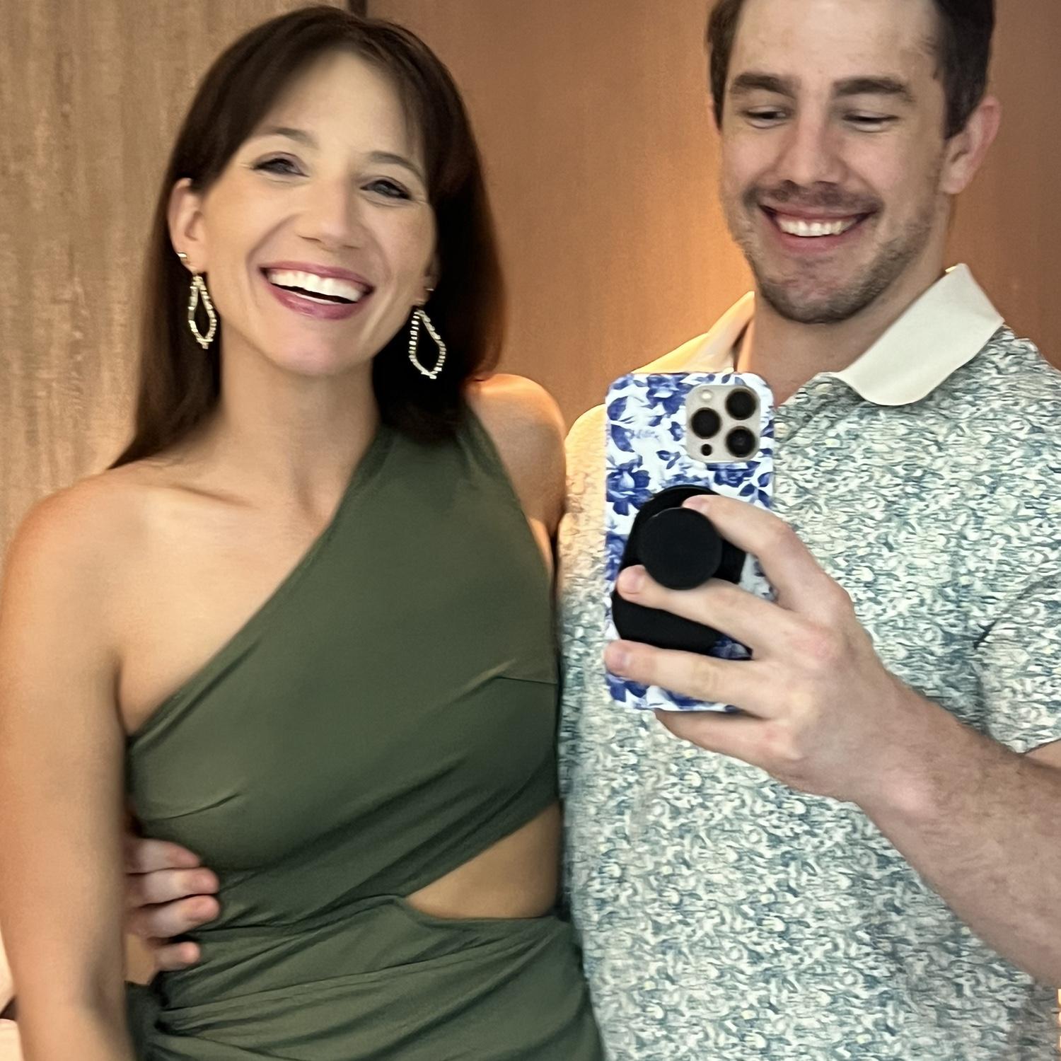 First night of our first cruise together - April 2024.