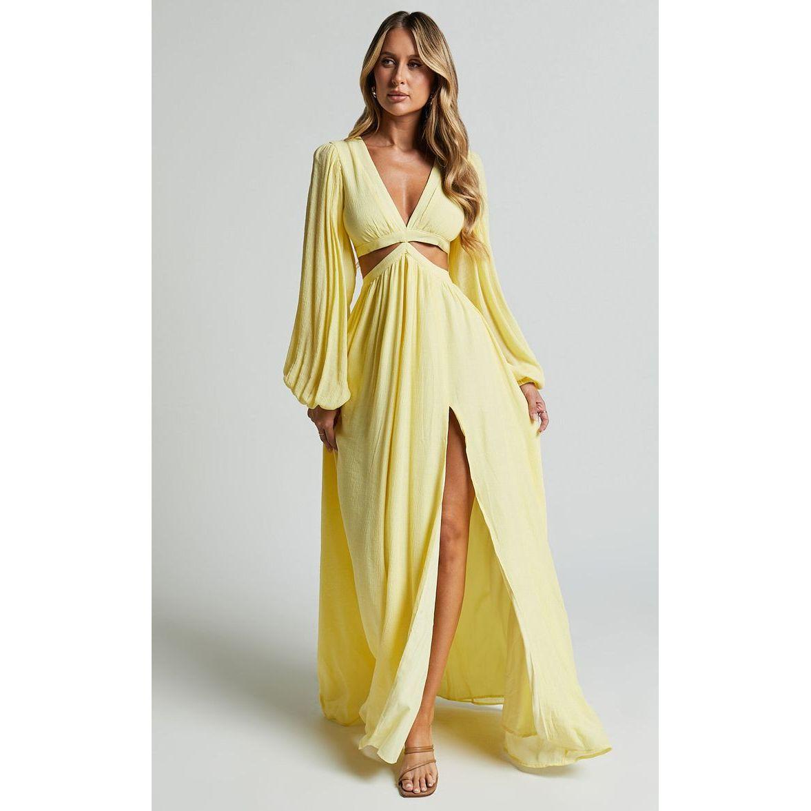 Women's wedding guest attire example