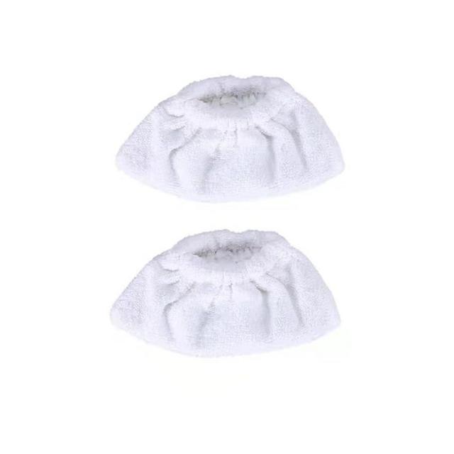 Vilucks Reusable Universal Microfiber Cloths for Handheld Steam Cleaner - Steam Replacement Pads Compatible with Steam Shot Cleaners (Washable Rags, Steaming Pads, 2 Pack)