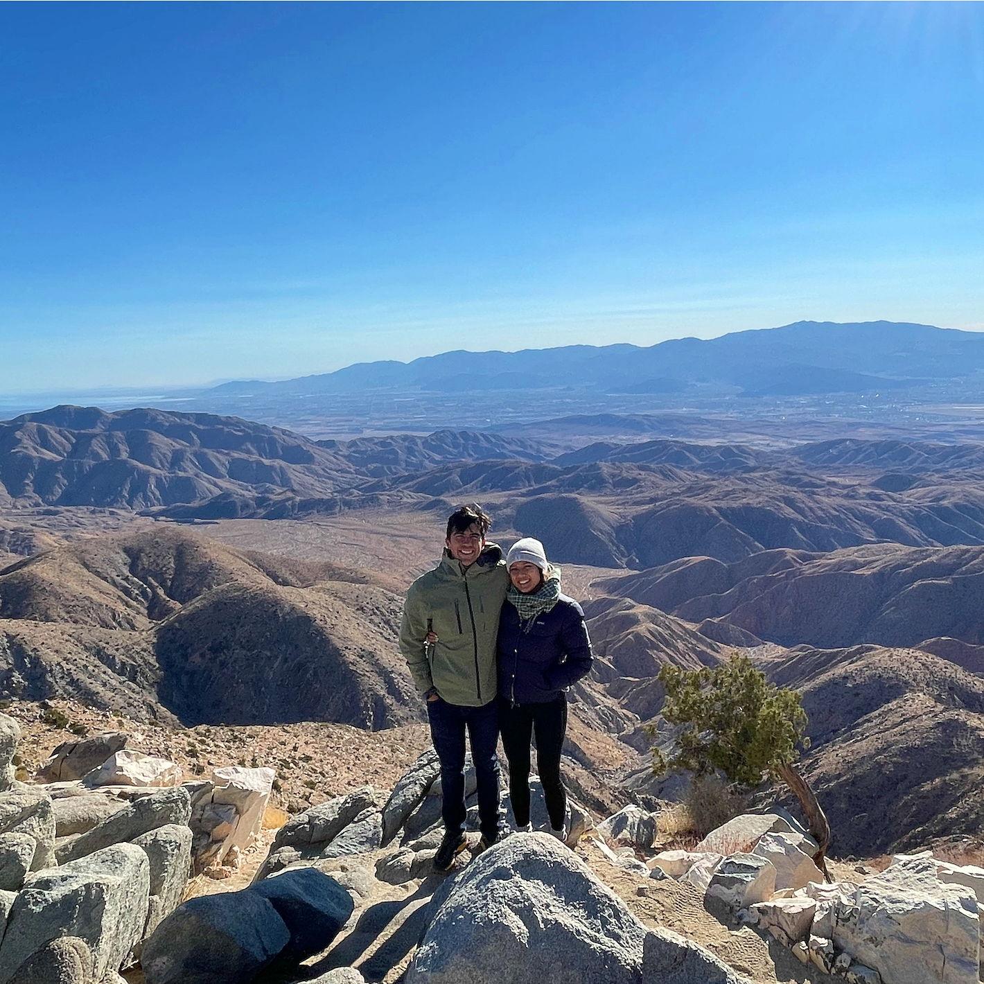 a tradition of celebrating new years camping in joshua tree with friends - jan 2021