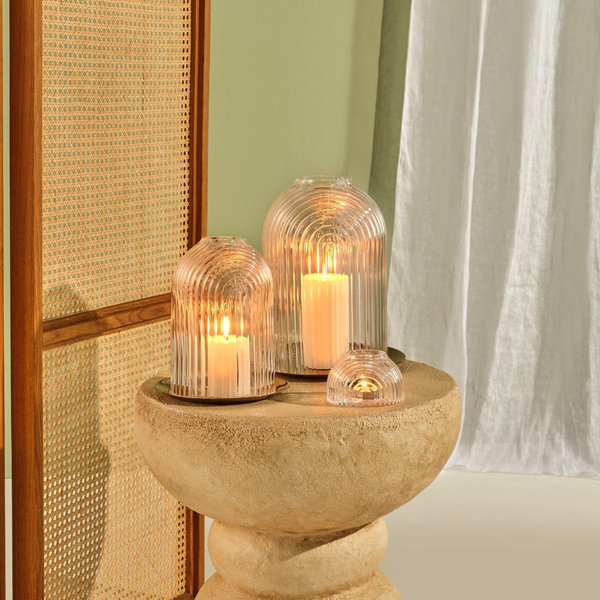 Nude Glass Ilo Tealight Holder - Thumbnail 5