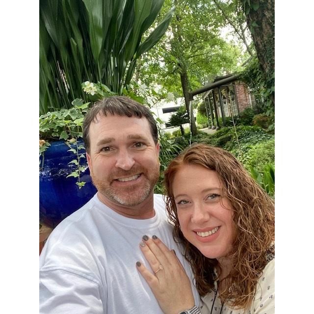 Engaged in Atlanta!