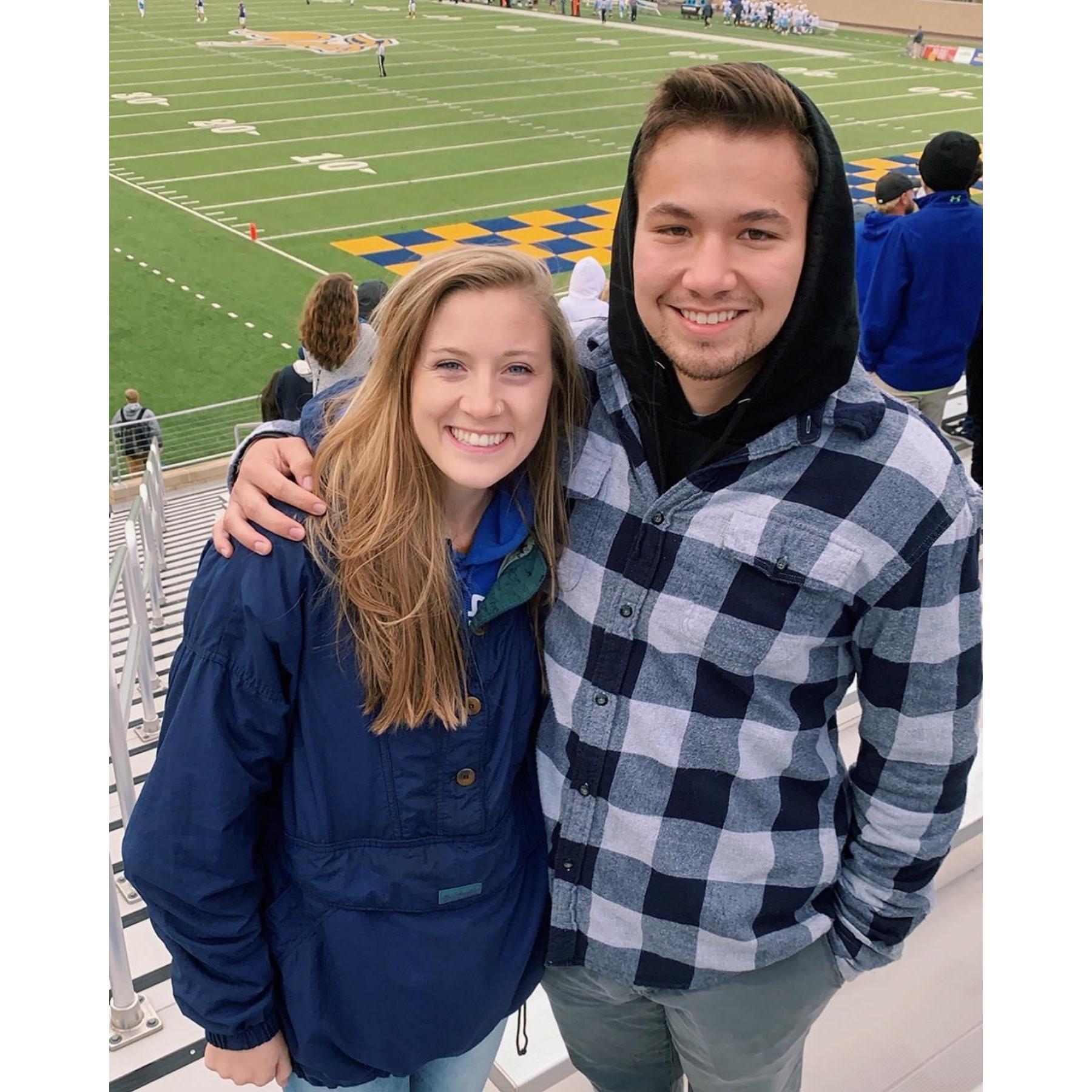 Jacks football game.